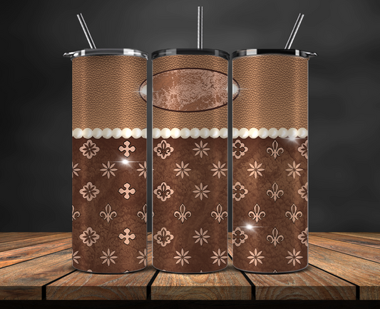 stylish tumbler wrap with clean and sophisticated look