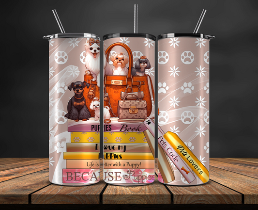 stylish tumbler wrap with clean and sophisticated look