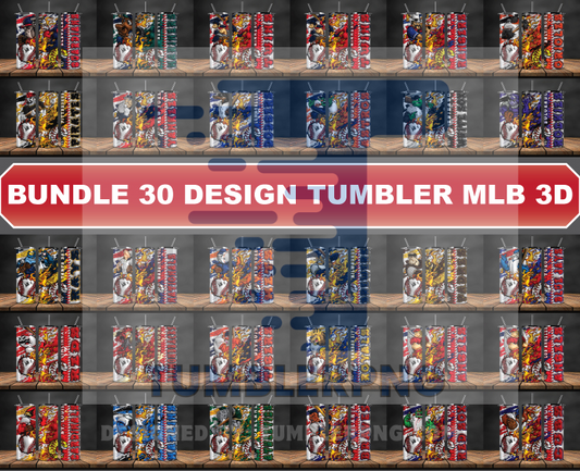 Sports Tumbler Wrap Bundle 45