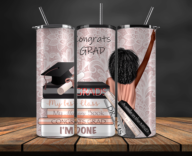 stylish tumbler wrap with clean and sophisticated look