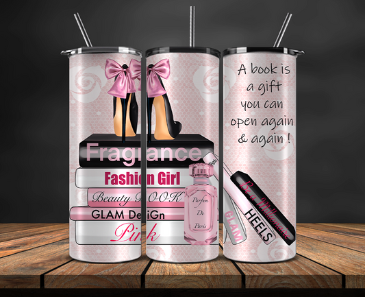 stylish tumbler wrap with clean and sophisticated look