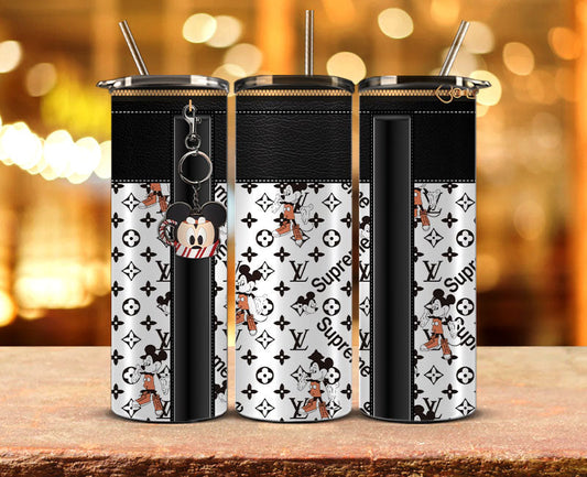 stylish tumbler wrap with clean and sophisticated look