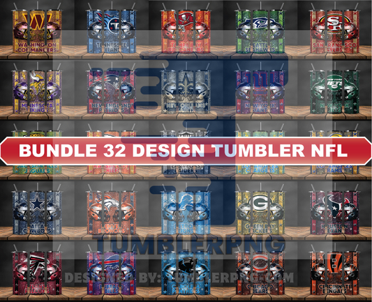 Sports Tumbler Wrap Bundle 50