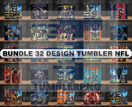 Sports Tumbler Wrap Bundle 53