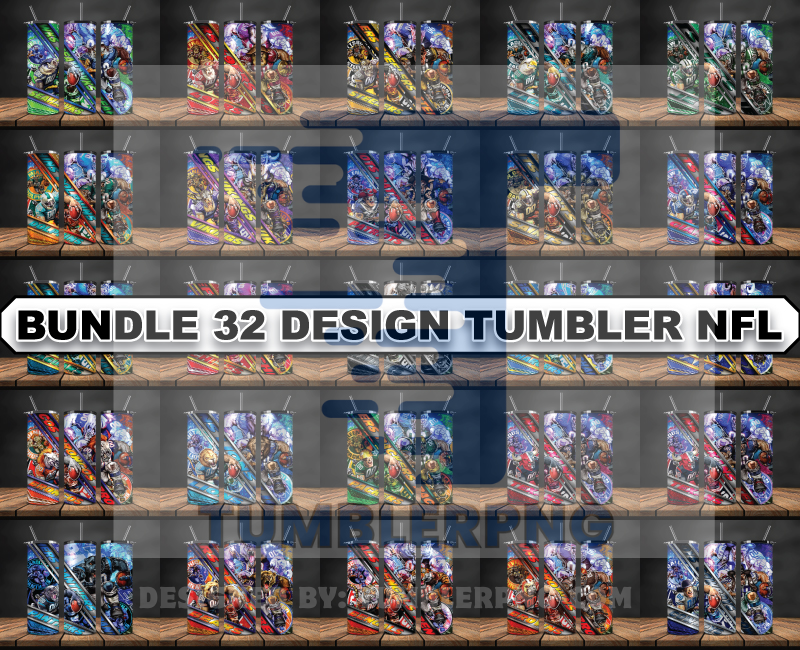 Sports Tumbler Wrap Bundle 54