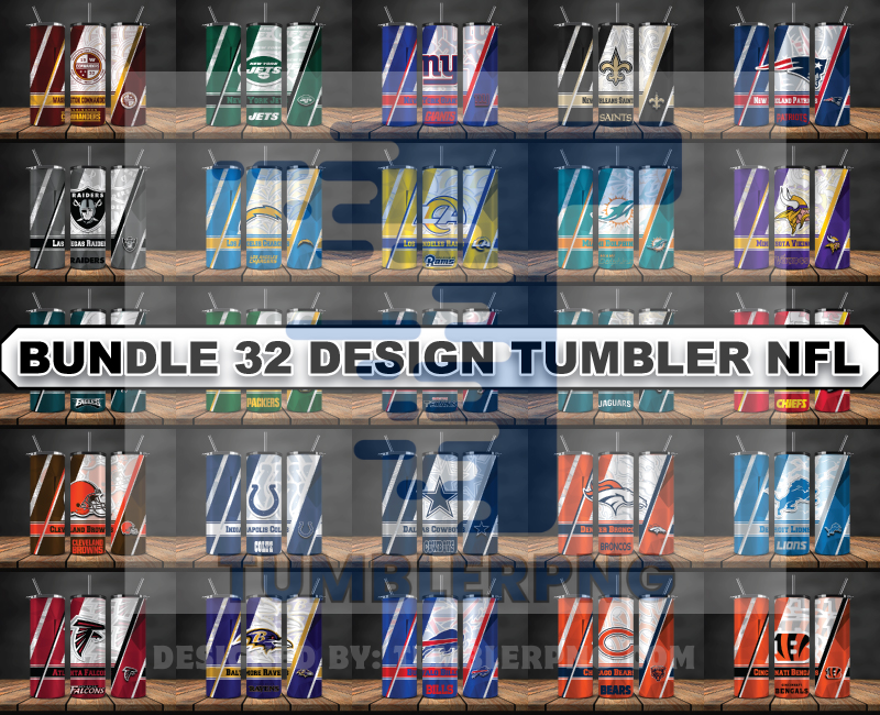 Sports Tumbler Wrap Bundle 55