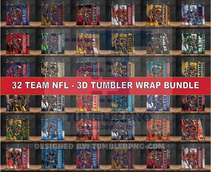 Sports Tumbler Wrap Bundle 05