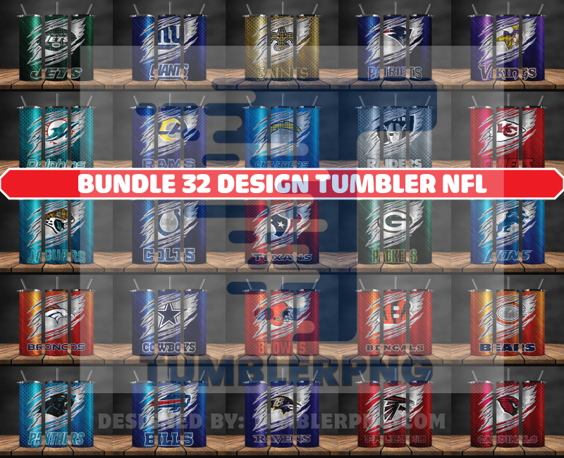 Sports Tumbler Wrap Bundle 60