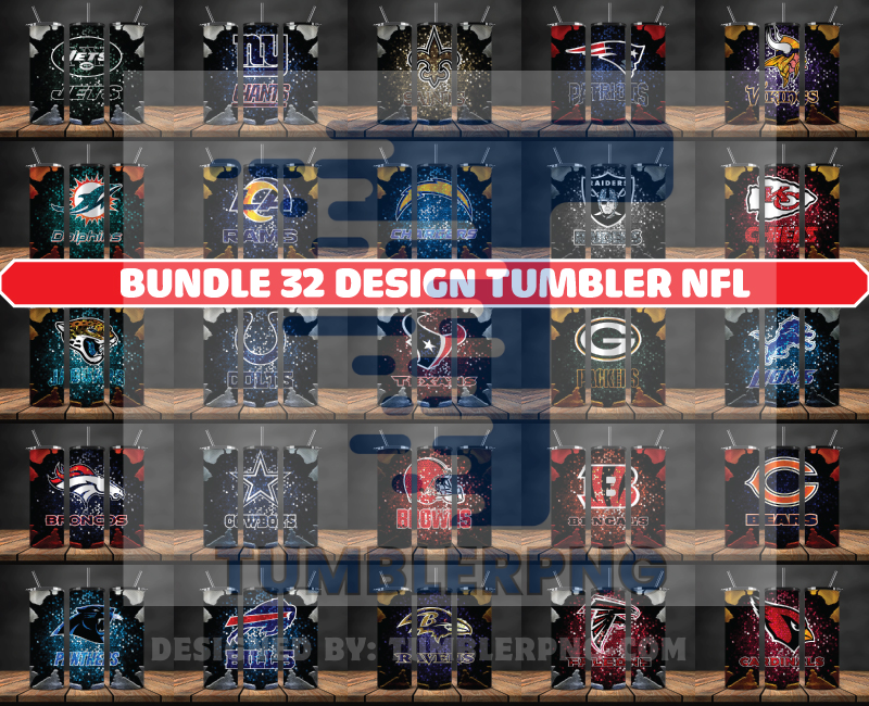 Sports Tumbler Wrap Bundle 61
