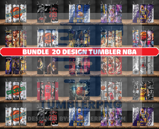 Sports Tumbler Wrap Bundle 66