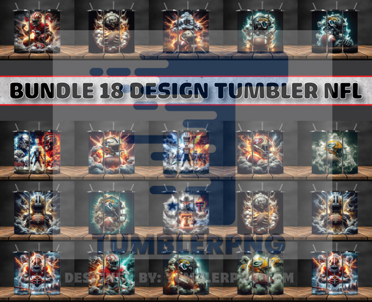 Sports Tumbler Wrap Bundle 69