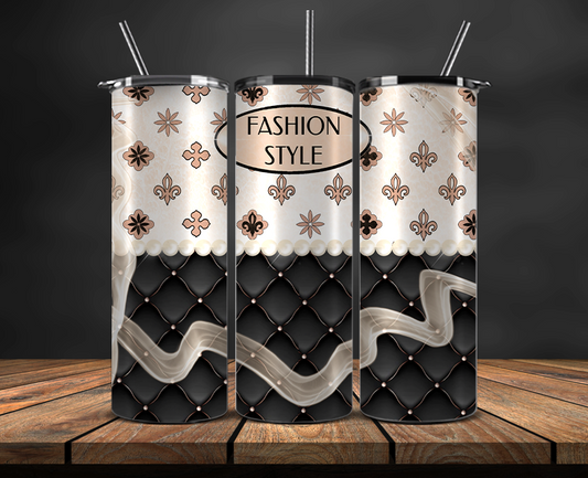 stylish tumbler wrap with clean and sophisticated look