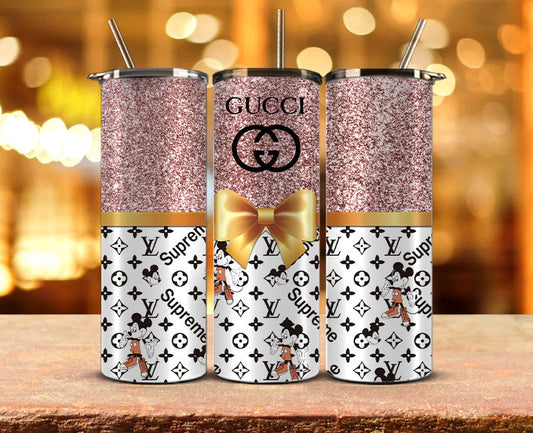 stylish tumbler wrap with clean and sophisticated look