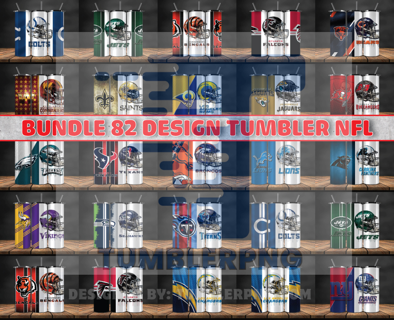 Sports Tumbler Wrap Bundle 77