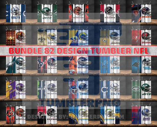 Sports Tumbler Wrap Bundle 77