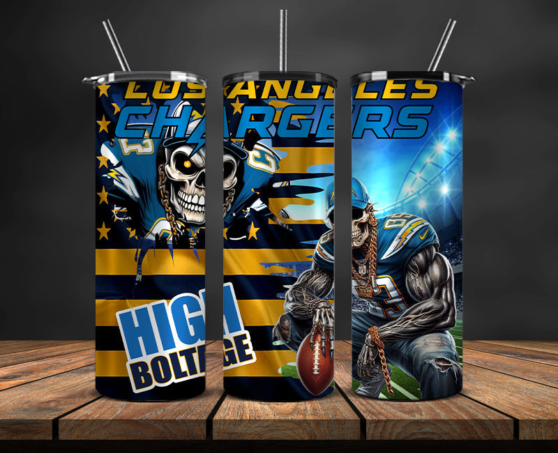 American football themed tumbler wrap design for 20oz skinny tumbler, sports fan style