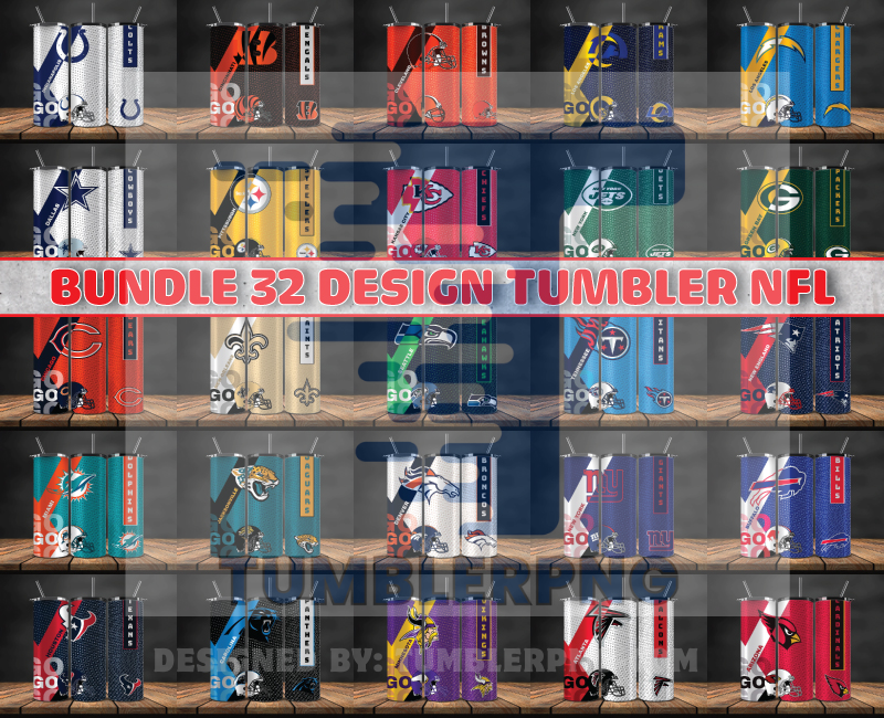 Sports Tumbler Wrap Bundle 82