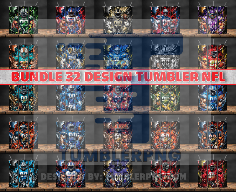Sports Tumbler Wrap Bundle 88