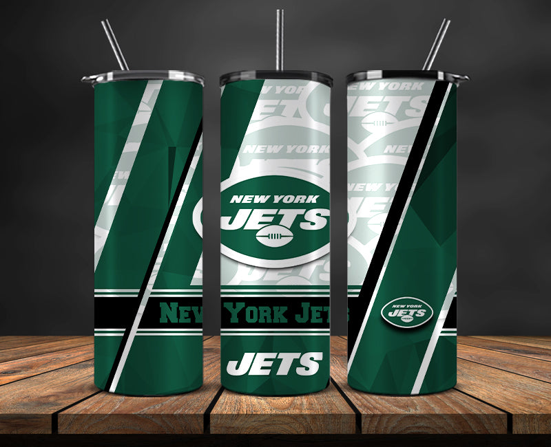 American football themed tumbler wrap design for 20oz skinny tumbler, sports fan style