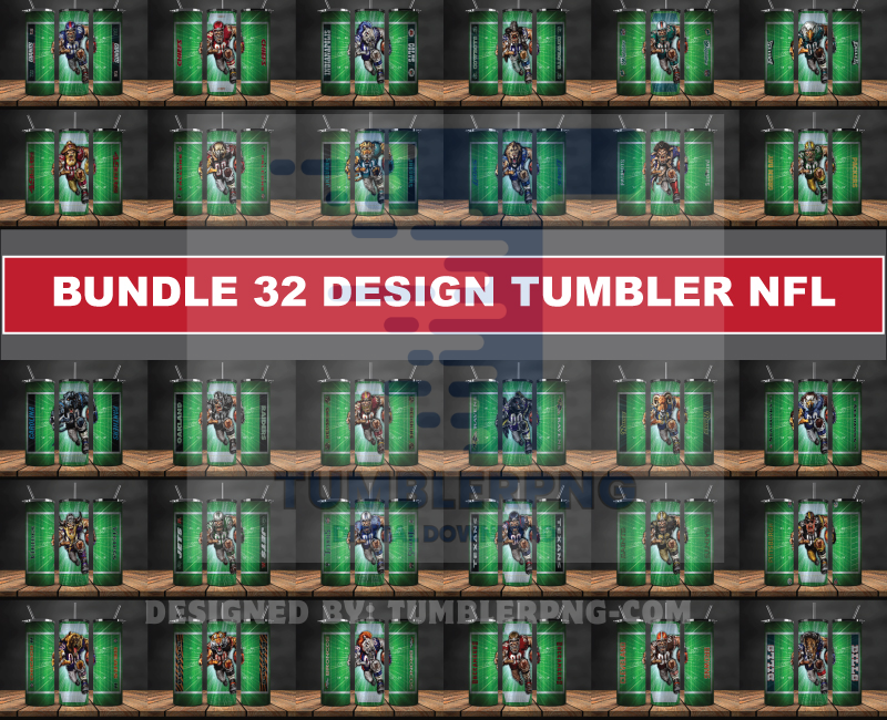 Sports Tumbler Wrap Bundle 08