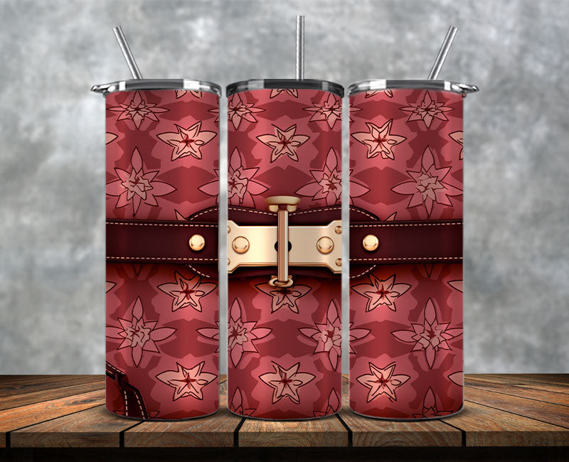 Pattern Logo Fashion Tumbler Wraps 90