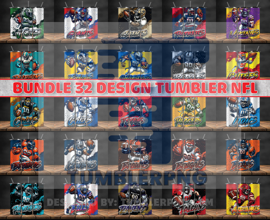 Sports Tumbler Wrap Bundle 92