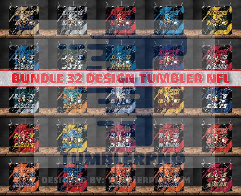 Sports Tumbler Wrap Bundle 94