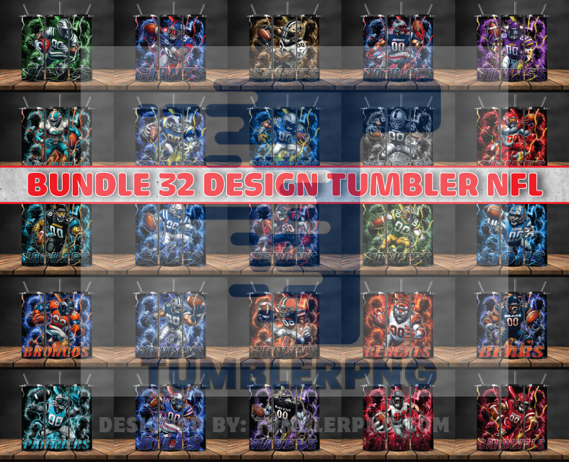 Sports Tumbler Wrap Bundle 95