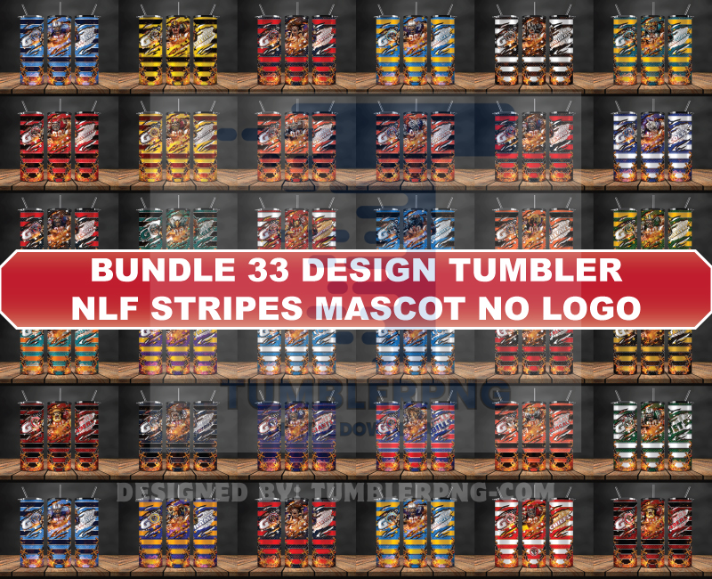 Sports Tumbler Wrap Bundle 09