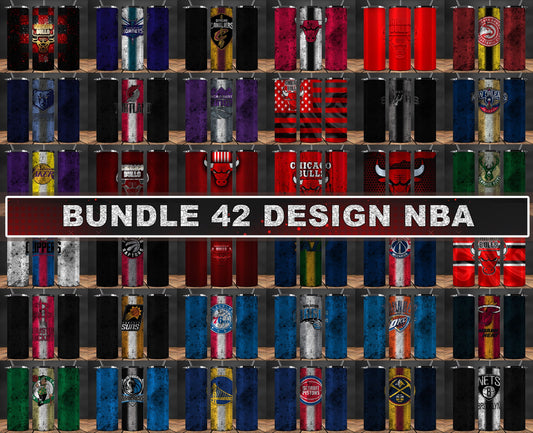 Bundle 32 Team Basketball Tumbler Wrap Design,Basketball Sports Tumbler , Basketball Tumbler Wrap 02