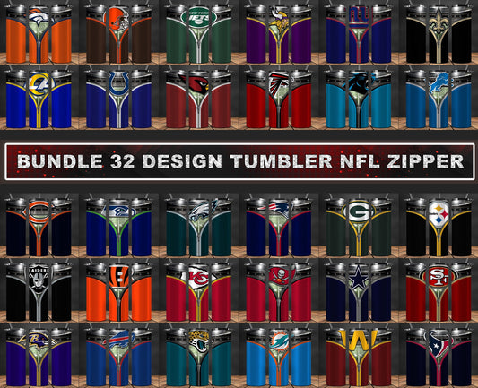 Bundle 32 Team Football Tumbler Wrap Design,Mega Bundle Football Sports Tumbler , Football Tumbler Wrap 03