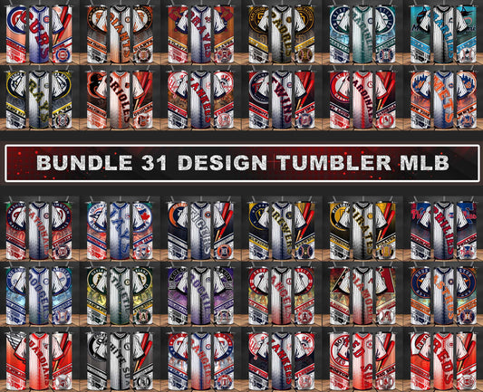 Bundle 32 Team Baseball Tumbler Wrap Design,Baseball Sports Tumbler , Baseball Tumbler Wrap 04