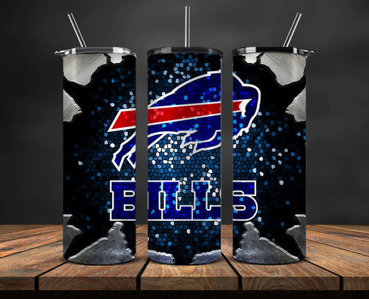 Buffalo Bills Tumbler 20oz ,Bills Logo Tumbler 20oz ,  NFL Football 20oz LUH -100