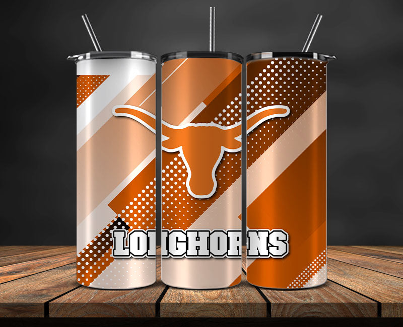 Texas Longhorns Logo 20 oz Tumbler Png ,College Football 20 Oz Tumbler Wrap 102