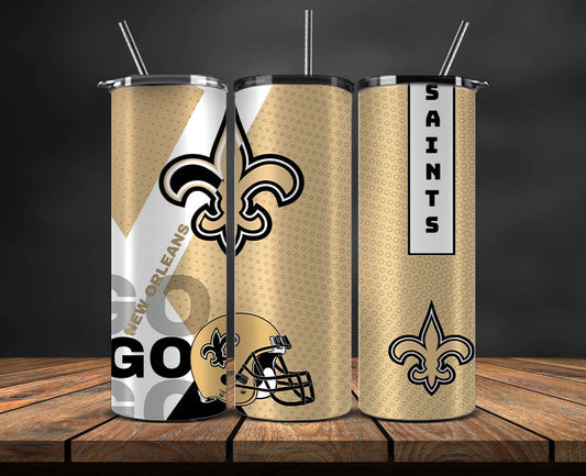 New Orleans Saints Tumbler Wrap, Logo Tumbler Wrap DS-103