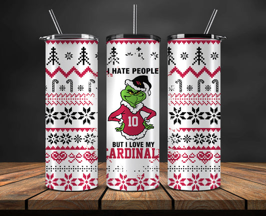 Arizona Cardinals Christmas Tumbler 20oz,NFL Merry Christmas 20oz, NFL Christmas Tumbler 20oz 104