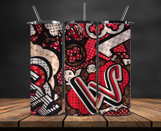 LV  Tumbler Wrap, Lv Tumbler Png, Lv Logo, Luxury Tumbler Wraps, Logo Fashion  Design 106