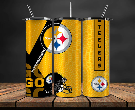 Pittsburgh Steelers Tumbler Wrap, Logo Tumbler Wrap DS-109