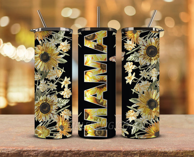 Mother's Day Tumbler Wrap Png, Mom Tumbler, Mother Tumbler,Mother's Day Skinny Tumbler 109