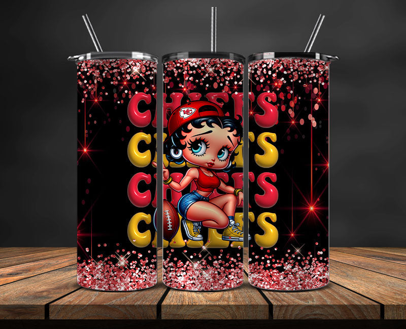 Kansas City Chiefs Tumbler Wraps, NFL Tumbler By AI, AI Tumbler Wrap 10