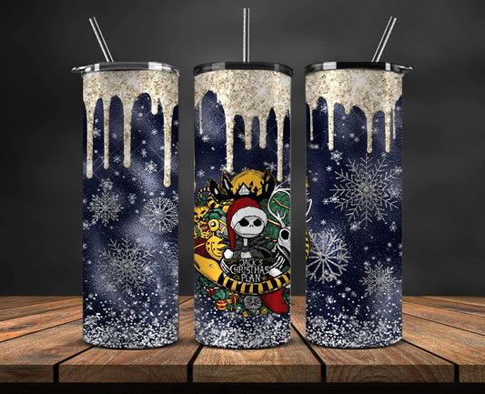 Nightmare Before Christmas , Jack Skellington Tumbler Png,Tumbler Wrap,Halloween Tumbler Wrap 10