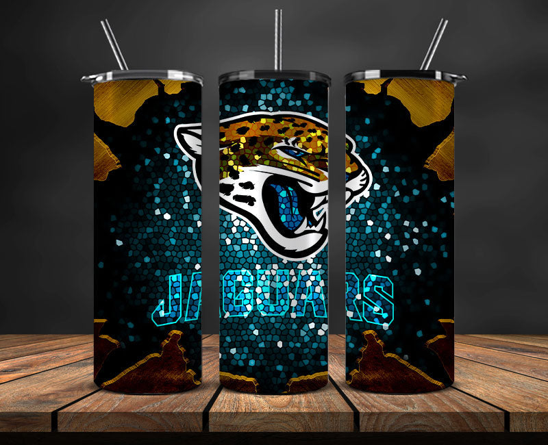 Jacksonville Jaguars Tumbler 20oz ,Jaguars Logo Tumbler 20oz ,  NFL Football 20oz LUH -111