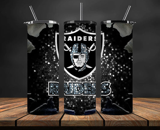 Las Vegas Raiders Tumbler 20oz ,Raiders Logo Tumbler 20oz ,  NFL Football 20oz LUH -113