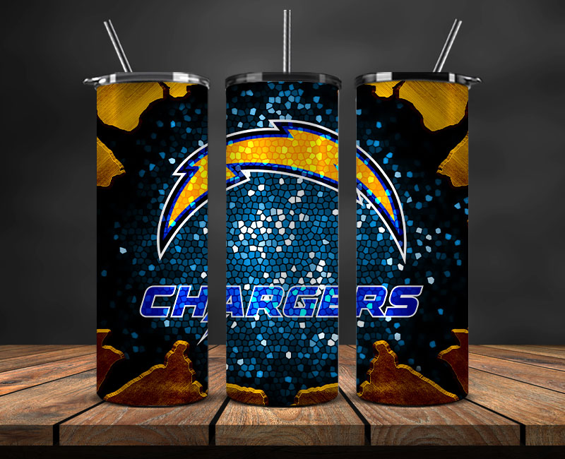 Los Angeles Chargers Tumbler 20oz ,Chargers Logo Tumbler 20oz ,  NFL Football 20oz LUH -114