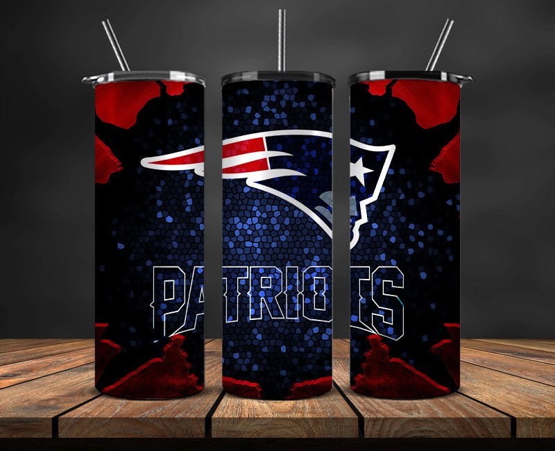 New England Patriots Tumbler 20oz ,Patriots Logo Tumbler 20oz ,  NFL Football 20oz LUH -118