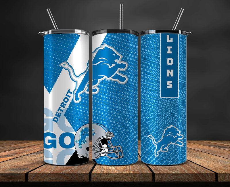 Detroit Lions Tumbler Wrap, Logo Tumbler Wrap DS-121