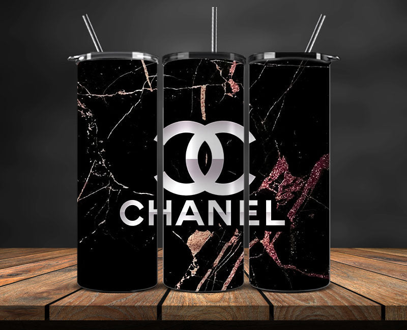 Chanel  Tumbler Wrap, Chanel Tumbler Png, Chanel Logo, Luxury Tumbler Wraps, Logo Fashion  Design 121