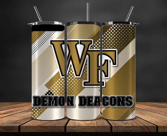 Demon Deacons Logo 20 oz Tumbler Png ,College Football 20 Oz Tumbler Wrap 124