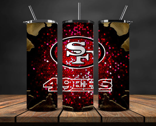 San Francisco 49ers Tumbler 20oz ,49ers Logo Tumbler 20oz ,  NFL Football 20oz LUH -124