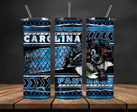Carolina Panthers Tumbler, Panthers Logo, Mascot Football Png 125